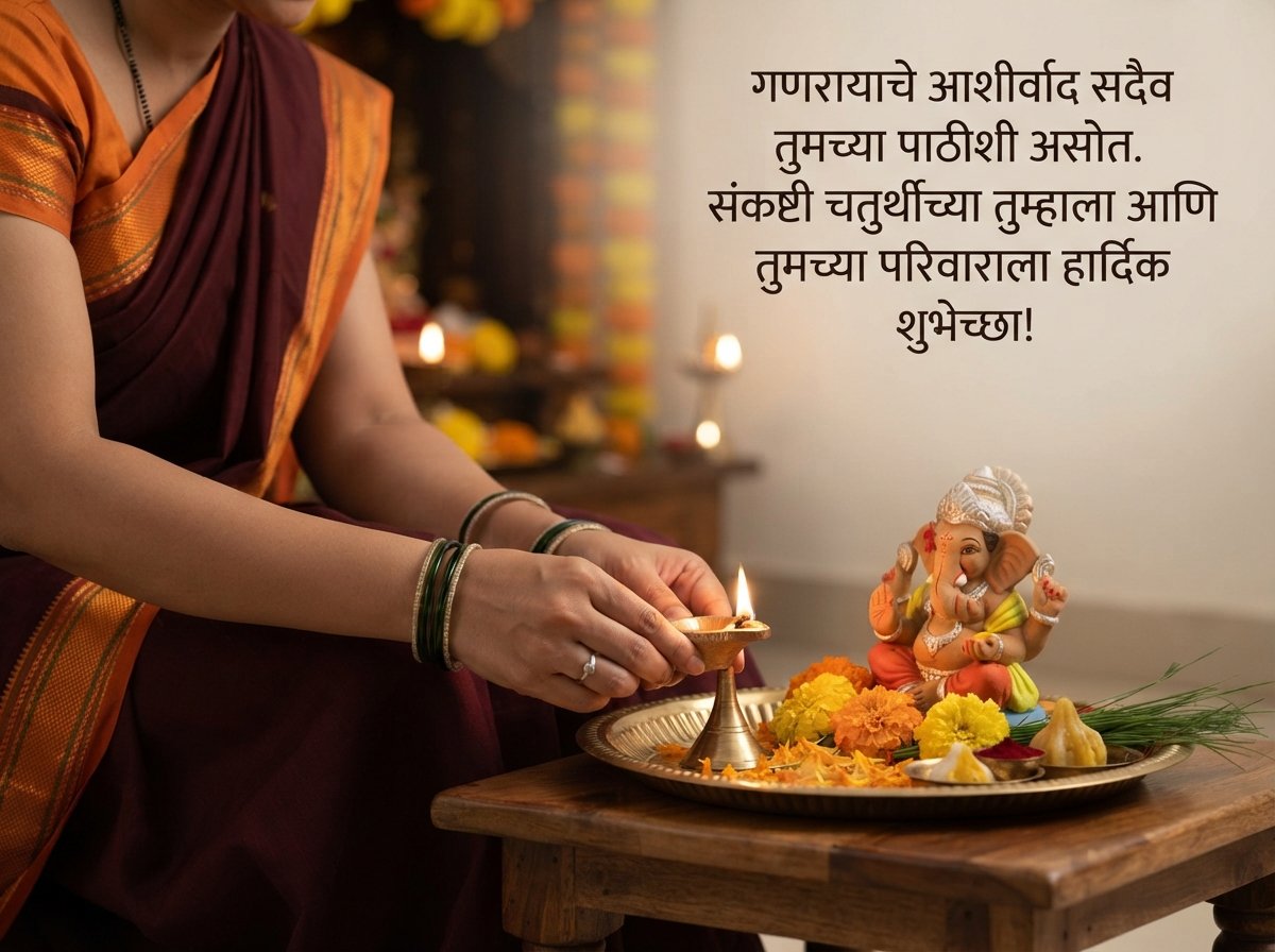 Sankashti Chaturthi Wishes in Marathi