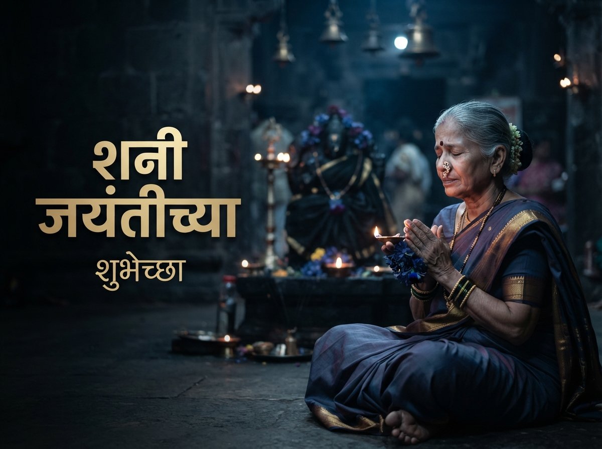 Shani Jayanti Wishes in Marathi