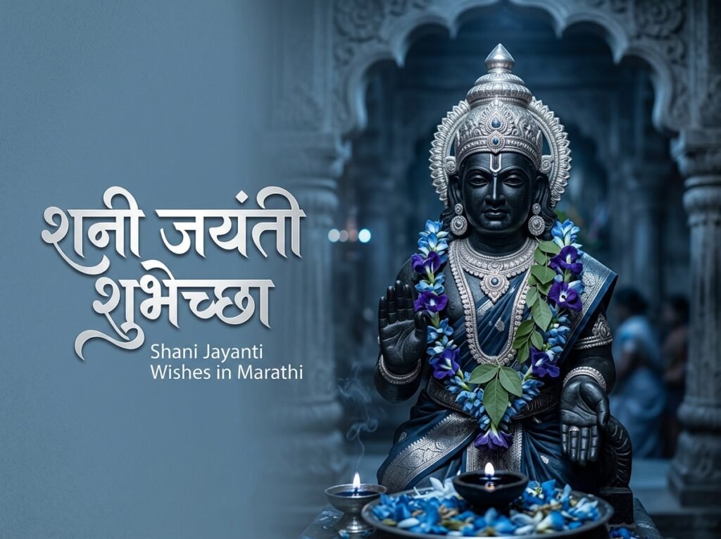 Shani Jayanti Wishes in Marathi