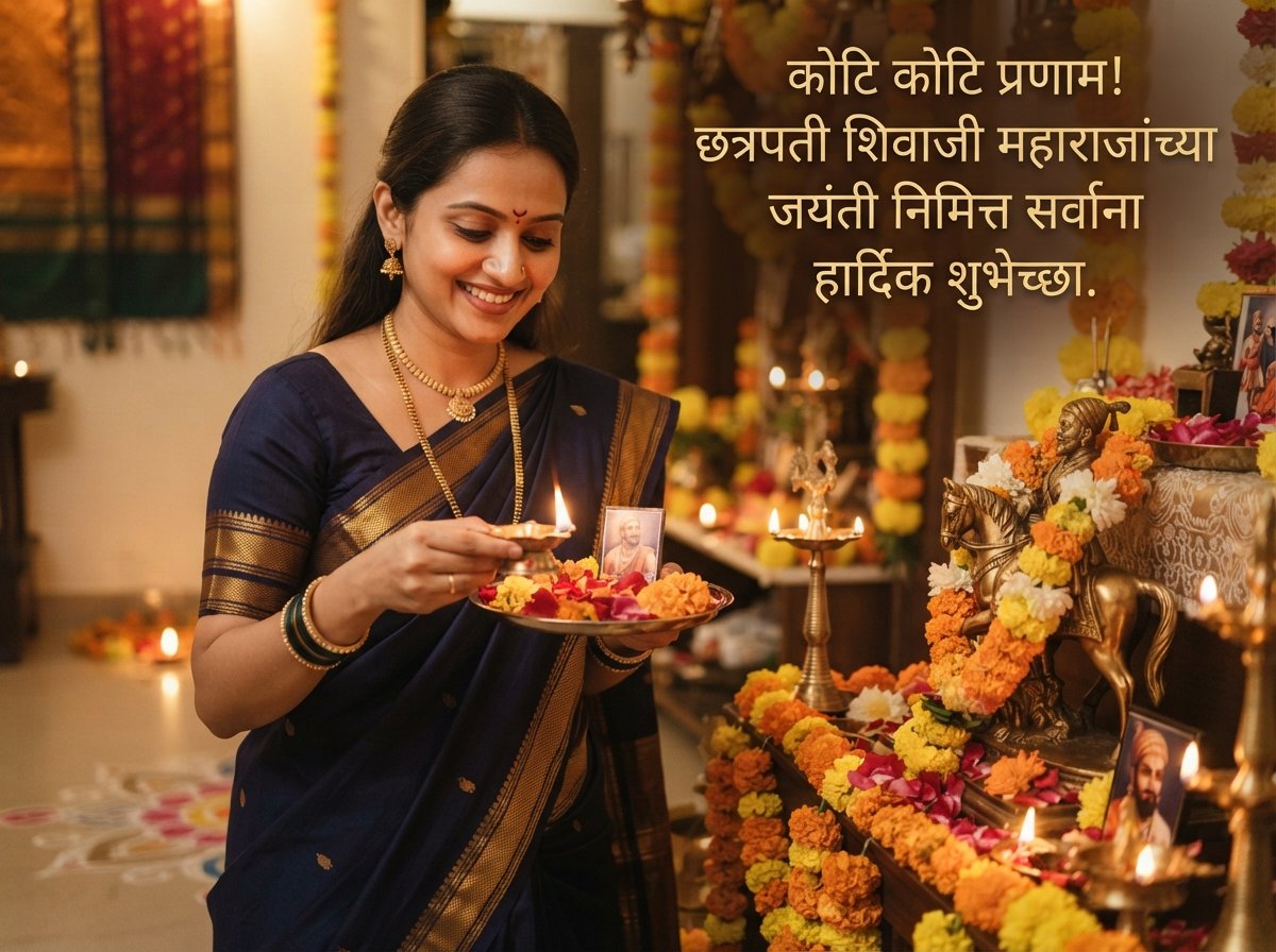 Shiv Jayanti Wishes in Marathi