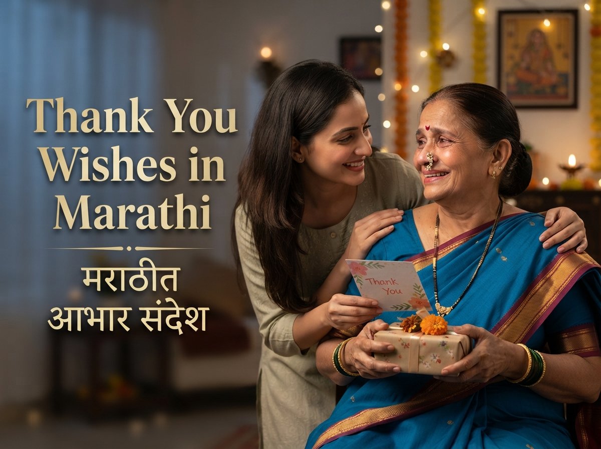 Thank You Wishes in Marathi