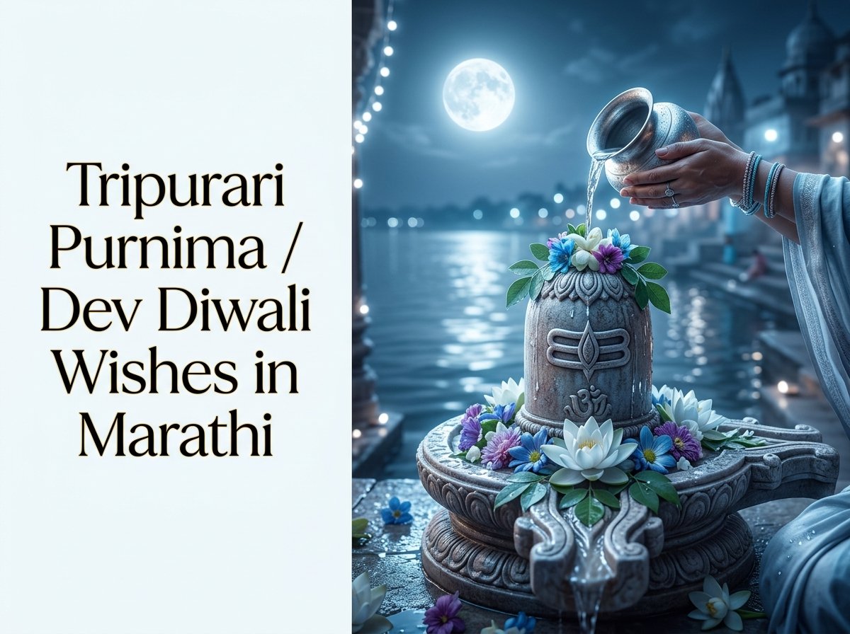 Tripurari Purnima / Dev Diwali Wishes in Marathi