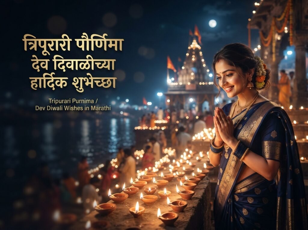 Tripurari Purnima / Dev Diwali Wishes in Marathi