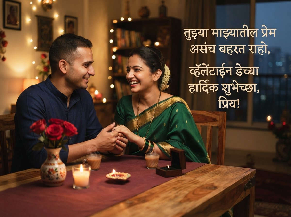 Valentine Day Wishes in Marathi